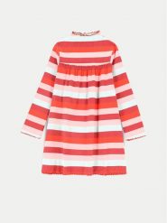 Coccodrillo Sukienka codzienna ZC4129101RGK Czerwony Relaxed Fit. Czerwone sukienki dla dziewczynek COCCODRILLO, bez wzorów, z bawełny, bez ramiączek. Za 49.90 zł.