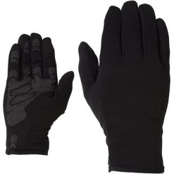 Rękawice turystyczne Ziener Innerprint Touch. Czarne rękawiczki męskie Ziener, bez wzorów, sportowe. Za 74.99 zł.