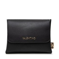 Torebka Valentino. Czarne listonoszki damskie Valentino, bez wzorów, bez dodatków. Za 419.99 zł.