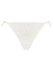 Hunkemöller Stringi 302385 Écru. Stringi damskie Hunkemöller, s, bez wzorów, z syntetyku. Za 39.99 zł.