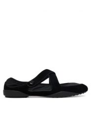 Tory Burch Baleriny Romy Sport Mary Jane 178301 Czarny. Czarne baleriny damskie Tory Burch, bez wzorów, ze skóry, sportowe, bez obcasa. Za 1,419.00 zł.