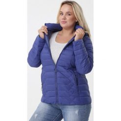Niebieska Kurtka Meilani. Niebieskie kurtki damskie Born2be, xl, bez wzorów. Za 159.99 zł.