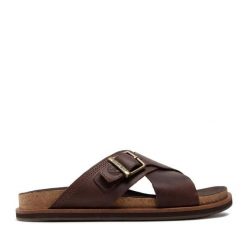 Klapki Timberland. Brązowe klapki męskie Timberland. Za 396.99 zł.