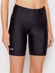 Under Armour Szorty rowerowe HeatGear® Bike 1360939 Czarny Slim Fit. Czarne szorty sportowe damskie Under Armour, xl, bez wzorów, z syntetyku, sportowe. Za 99.99 zł.