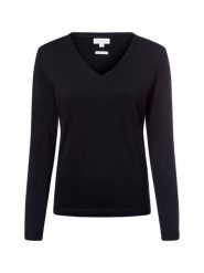 Brookshire Sweter Kobiety drobna dzianina niebieski, S. Niebieskie swetry damskie brookshire, s, bez wzorów, z dzianiny, bez kołnierzyka, bez ramiączek, bez kaptura. Za 199.95 zł.