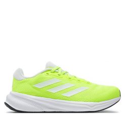 Buty do biegania adidas. Zielone buty sportowe męskie Adidas, bez zapięcia, do biegania. Za 799.99 zł.