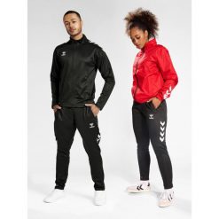 Spodnie treningowe Hummel Core XK Poly. Czarne spodnie sportowe damskie Hummel, l, bez wzorów, z materiału, do piłki ręcznej. Za 156.00 zł.
