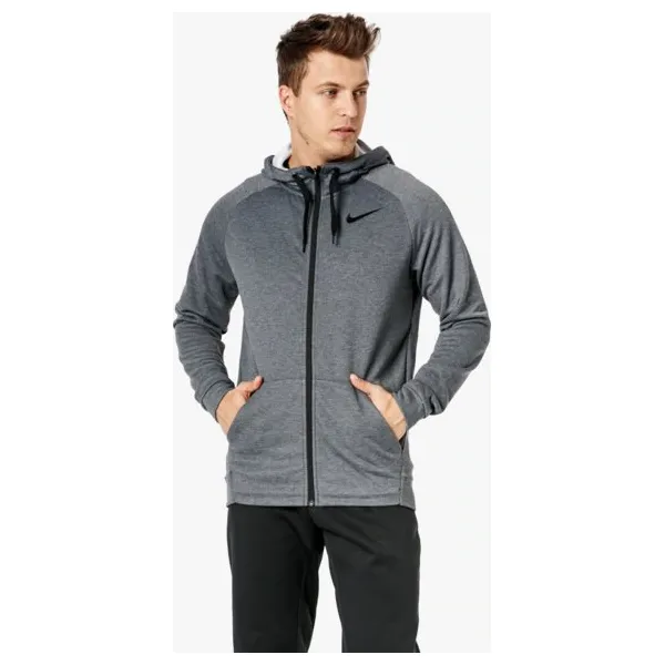 Nike Bluza Dry Hoodie Fz Fleece , szary, rozmiar M. Szare bluzy męskie Nike, m, bez wzorów, z materiału, bez kaptura, do biegania, dri-fit (nike). W wyprzedaży za 179.99 zł.