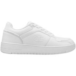 Buty Champion RD18 2.0 Low Cut S11470 WW010 białe. Białe obuwie sportowe damskie bez wzorów, z gumy. Za 313.90 zł.