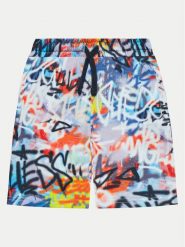 Guess Szorty sportowe L4GD11 KA6R3 Kolorowy Relaxed Fit. Szorty dla chłopców Guess, z aplikacjami, z bawełny, sportowe. Za 109.99 zł.