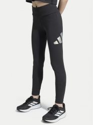 Adidas Legginsy Everyday Glam JN2228 Czarny Slim Fit. Czarne legginsy dla dziewczynek Adidas, bez wzorów, z bawełny. Za 109.99 zł.
