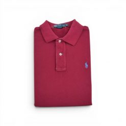 Polo Ralph Lauren koszulka męska z krótkim rękawem. Czerwone koszulki sportowe męskie Ralph Lauren, l, bez wzorów, z materiału, bez kołnierzyka, bez ramiączek, na golfa. Za 127.76 zł.