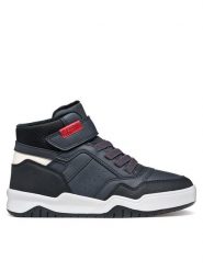 Geox Sneakersy J Perth Boy J467RA 0MEFU C0735 S Granatowy. Niebieskie buty sportowe chłopięce Geox, bez wzorów, ze skóry, bez zapięcia. Za 255.99 zł.
