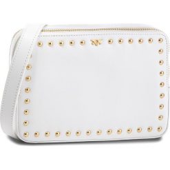Torebka PINKO - Avison Pouch M Al 18-19 PLTT 1P216X Y4YM White Z04. Białe listonoszki damskie Pinko, ze skóry. W wyprzedaży za 769.00 zł.