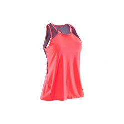 Koszulka fitness cardio 500. Czerwone koszulki sportowe damskie DOMYOS. Za 39.99 zł.