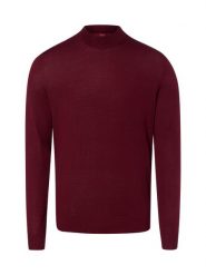 Finshley & Harding London swetry z dzianiny Mężczyźni Wełna czerwony, S. Czerwone swetry przez głowę męskie Finshley & Harding London, m, bez wzorów, z dzianiny, bez kołnierzyka. Za 279.95 zł.
