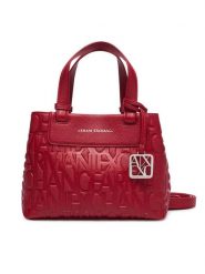 Armani Exchange Torebka XW001576 AF15774 U5102 Czerwony. Czerwone torebki do ręki damskie Armani Exchange, bez wzorów, ze skóry, bez dodatków. Za 589.99 zł.