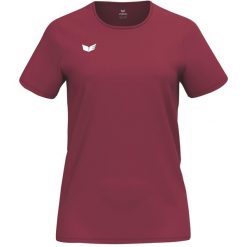 Koszulka damska Erima Intro. Czerwone koszulki sportowe damskie Erima, m, bez wzorów, z poliesteru, bez kołnierzyka, bez ramiączek. Za 204.99 zł.