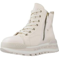 Buty LIU-JO AMAZING 17 Nago. Czerwone obuwie sportowe damskie Liu Jo, bez wzorów, z tkaniny, trekkingowe. Za 530.99 zł.