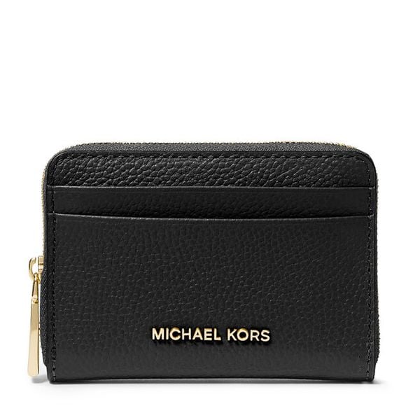 Portfel MICHAEL Michael Kors. Czarne portfele damskie MICHAEL Michael Kors, bez wzorów. Za 445.99 zł.