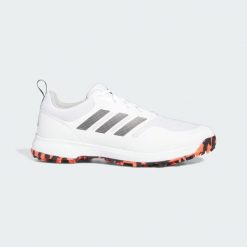 Tech Response SL 3.0 Wide Golf Shoes. Białe buty sportowe męskie Adidas, z materiału, bez zapięcia, na golfa. Za 349.00 zł.