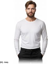 Reis Koszulka męska długi rękaw okrągły dekolt reklama nadruki osobno pakowane LONGSLEEVE - biały 3XL. Białe bluzki z długim rękawem męskie Reis, m, bez wzorów, bez kołnierzyka. Za 19.92 zł.