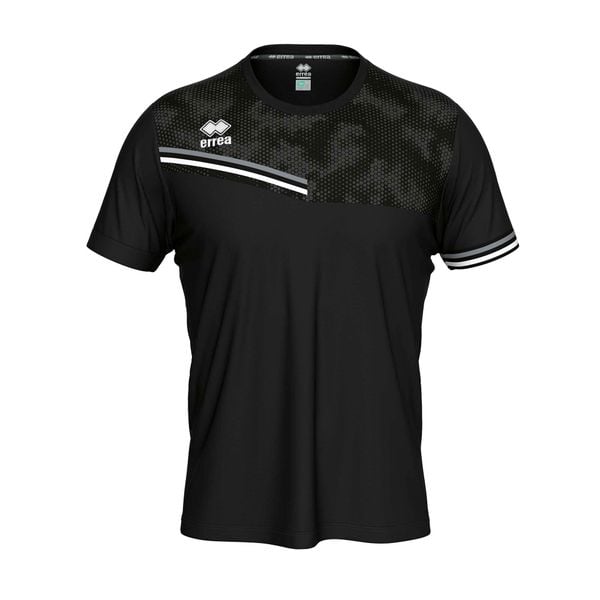 T-Shirt Errea Evan T-Shirt Mc Ad Dorośli. Czarne t-shirty męskie ERREA, s, bez wzorów, z materiału, sportowe, bez kołnierzyka. Za 202.70 zł.