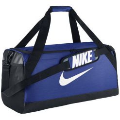 Nike Torba sportowa Brasilia M niebieska (BA5334-480). Torby podróżne damskie Nike. Za 89.00 zł.