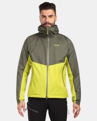 Męska kurtka typu hardshell Kilpi HURRICANE-M. Zielone kurtki męskie Kilpi, na zimę, l, bez wzorów, z hardshellu, klasyczne, z kapturem. Za 731.89 zł.