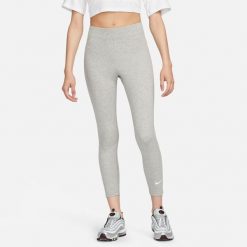 Legginsy damskie Nike Sportswear Classic. Szare legginsy damskie Nike, xl, bez wzorów, z bawełny. Za 169.99 zł.
