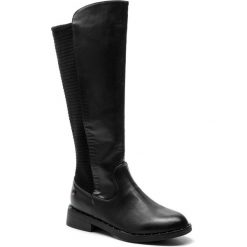 Kozaki XTI - 48481 Negro. Czarne kozaki damskie Xti, z materiału. Za 239.00 zł.