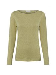 Marc O'Polo koszulka z długim rękawem Kobiety Bawełna zielony, S. Zielone t-shirty damskie Marc O'Polo, s, bez wzorów, z bawełny, bez kołnierzyka. Za 169.95 zł.