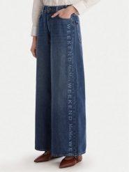 Weekend Max Mara Jeansy Vortice 2615181011 Granatowy Wide Leg. Niebieskie jeansy damskie Weekend Max Mara. Za 889.99 zł.