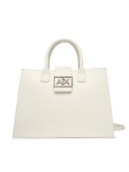 Armani Exchange Torebka XW000305 AF12039 U0011 Écru. Białe torebki do ręki damskie Armani Exchange, bez wzorów, ze skóry, bez dodatków. Za 759.99 zł.