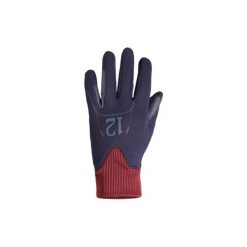 Rękawiczki Easywear gran-bordo. Niebieskie rękawiczki damskie FOUGANZA. Za 39.99 zł.
