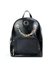 Monnari Plecak BAG5360-K020D000-R00 Czarny. Czarne plecaki damskie Monnari, bez wzorów, ze skóry. Za 159.99 zł.