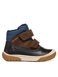 Geox Kozaki B Omar Boy Wpf B462DC 04322 C9229 M Czarny. Czarne buty zimowe chłopięce Geox, bez wzorów, ze skóry, bez zapięcia. Za 319.99 zł.