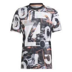 Koszulka adidas Club Graph. Białe koszulki polo męskie Adidas, s, bez wzorów, z materiału, bez ramiączek. Za 212.70 zł.