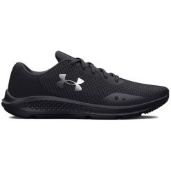 Buty do biegania damskie Under Armour Charged Pursuit 3. Czarne obuwie sportowe damskie Under Armour, bez wzorów, do biegania. Za 149.99 zł.
