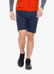 Szorty rowerowe Fjallraven Hoja Hybrid Shorts. Niebieskie krótkie spodenki sportowe męskie Fjällräven, m, bez wzorów, z bawełny, rowerowe. Za 544.49 zł.