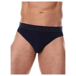 Slipy bawełniane męskie Brubeck Comfort Cotton. Niebieskie slipki męskie Brubeck, l, bez wzorów, z bawełny. Za 41.99 zł.