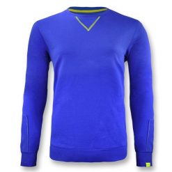 Bluza damska z bawełny NEBI jasnoniebieska. Niebieskie bluzy damskie Legea, bez wzorów, z bawełny, na fitness i siłownię. Za 86.00 zł.