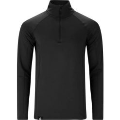 Długi rękaw z pół-zamkiem SOS Jasna. Czarne bluzy męskie SOS, bez wzorów, bez kaptura. Za 322.00 zł.
