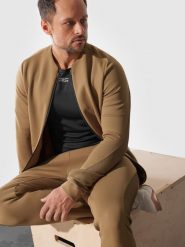 4F Bluza treningowa szybkoschnąca z materiałów z recyklingu męska 4F x Robert Lewandowski XXL. Brązowe bluzy męskie 4f, m, bez wzorów, z dzianiny, bez kaptura, na fitness i siłownię. W wyprzedaży za 179.99 zł.