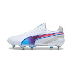 Buty piłkarskie Puma Ultimate MxSG. Białe buty sportowe męskie Puma, bez zapięcia, do piłki nożnej. Za 799.99 zł.