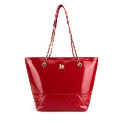 Torebka Nine West. Czerwone torebki do ręki damskie Nine West, bez wzorów, bez dodatków. Za 229.99 zł.