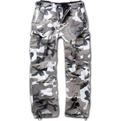 Spodnie bushcraft męskie Brandit M65 Vintage Urban (Metro). Białe spodnie sportowe męskie Brandit, m, bez wzorów, outdoorowe. Za 327.50 zł.