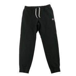 Second life - Spodnie dresowe męskie Y2K Vintage Fila - Jak nowy. Czarne spodnie sportowe męskie Fila, l, bez wzorów, z dresówki, do biegania. Za 127.76 zł.