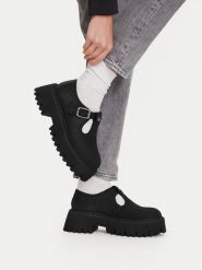 G-Star Raw Półbuty CEO-WI34-MANYA-07 Czarny. Czarne półbuty damskie G-Star, bez wzorów, z nubiku, retro, bez obcasa, na płaskiej podeszwie, bez zapięcia. Za 349.99 zł.