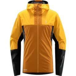 Kurtka techniczna męska L.I.M Alpha Hood. Żółte kurtki męskie Haglöfs, l, bez wzorów, sportowe, bez kaptura. Za 1,410.00 zł.